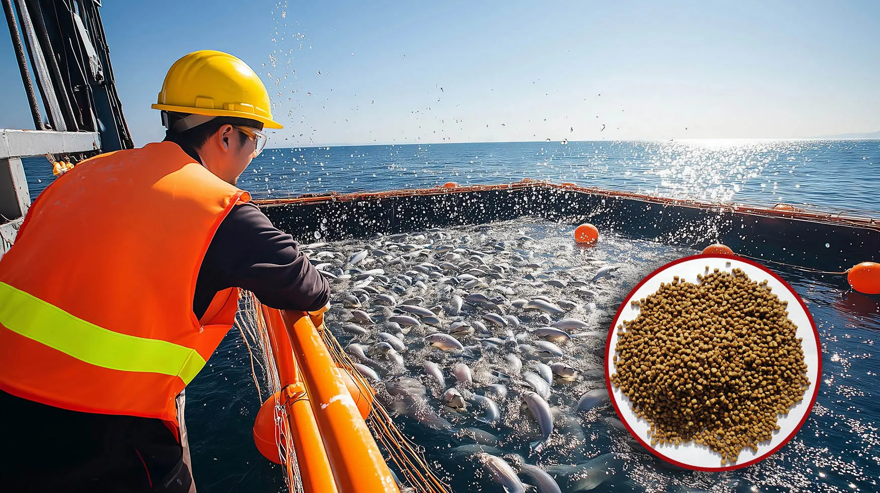 Floating Fish Feed Pellets for Aquaculture